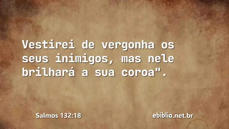 Salmos 132:18