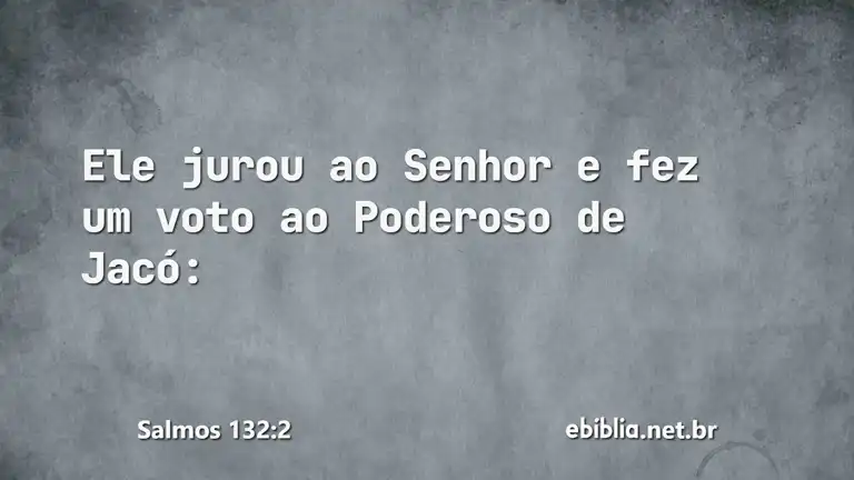 Salmos 132:2