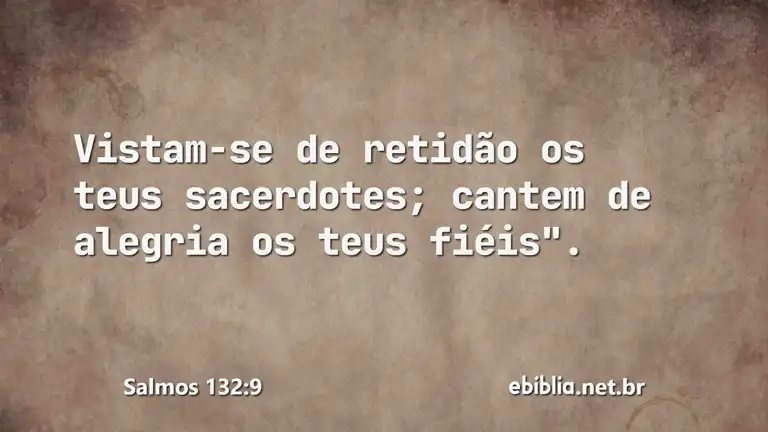 Salmos 132:9