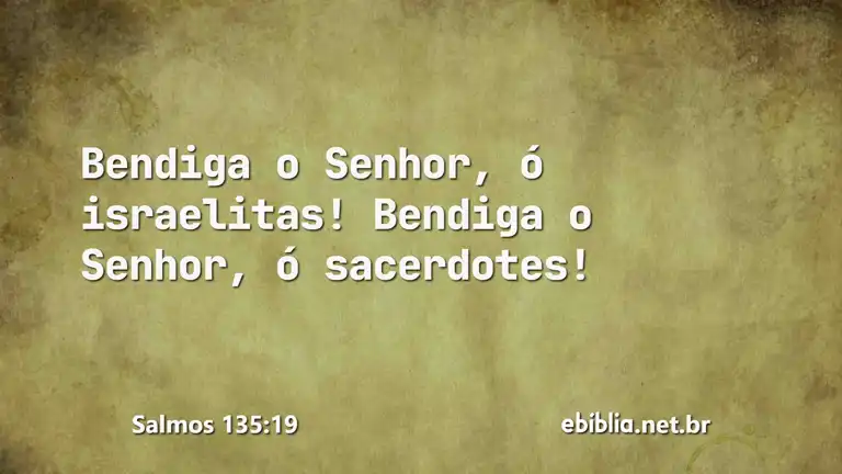 Salmos 135:19