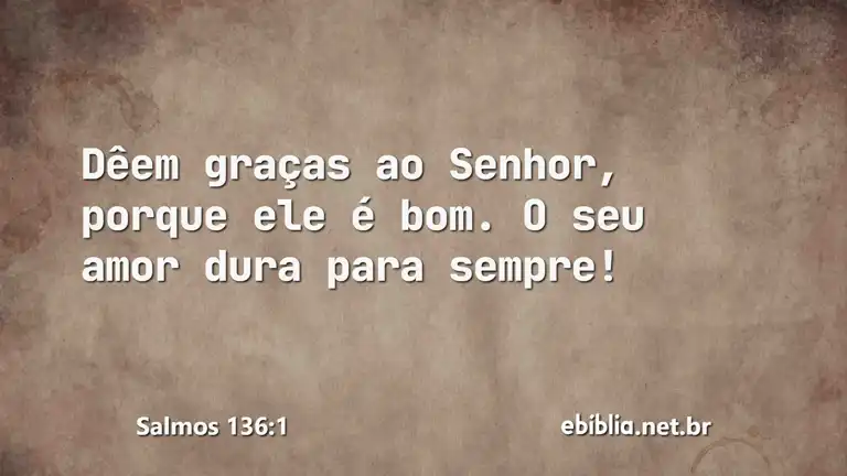 Salmos 136:1