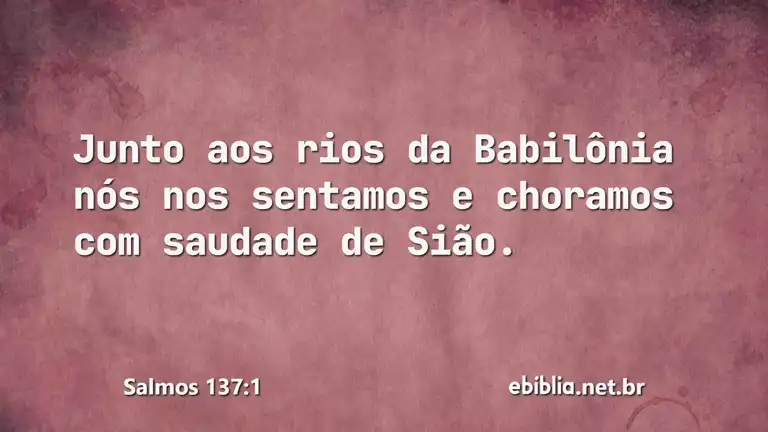 Salmos 137:1