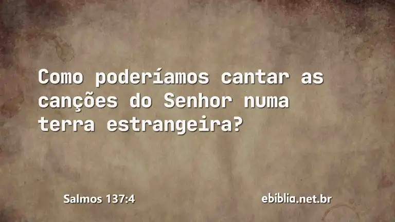 Salmos 137:4