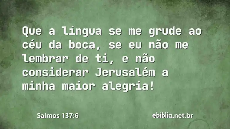 Salmos 137:6