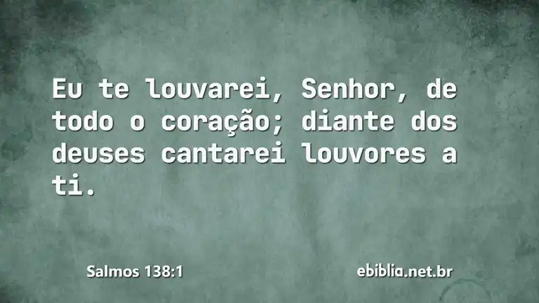 Salmos 138:1