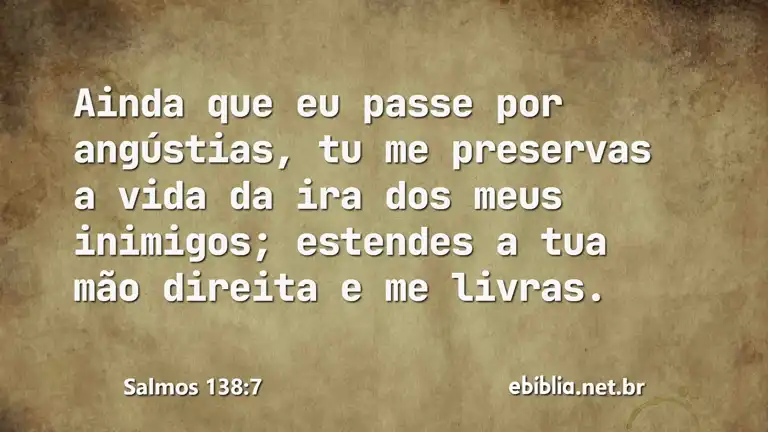 Salmos 138:7