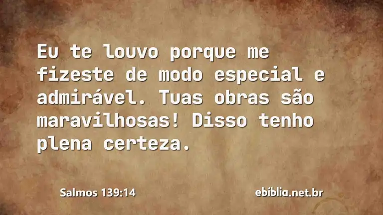 Salmos 139:14