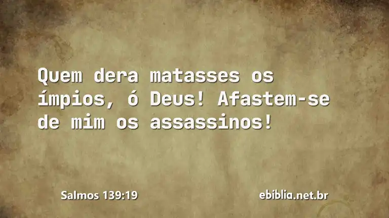 Salmos 139:19