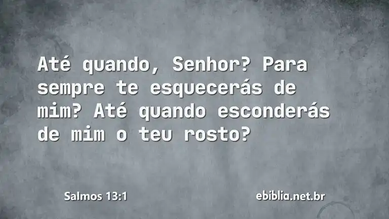 Salmos 13:1