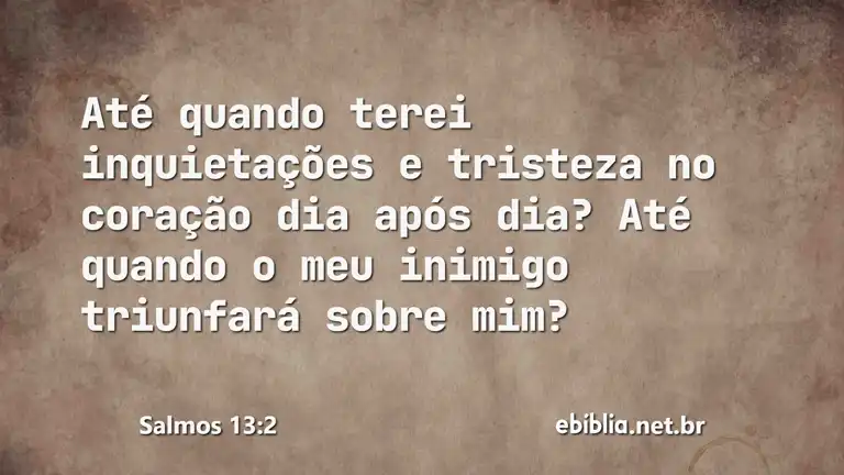 Salmos 13:2