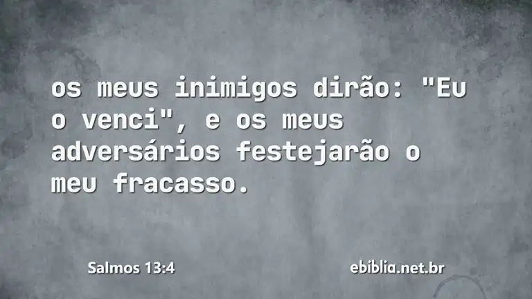 Salmos 13:4