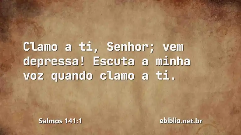 Salmos 141:1