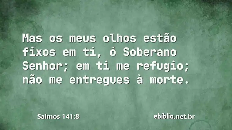 Salmos 141:8