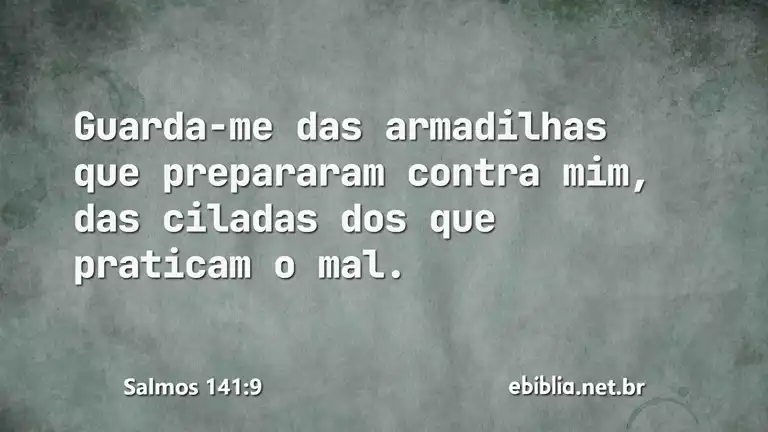 Salmos 141:9