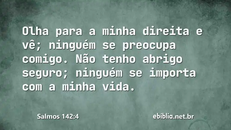 Salmos 142:4