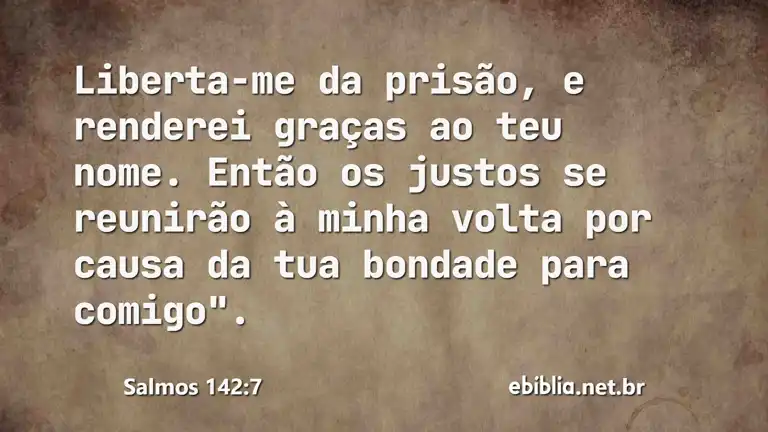 Salmos 142:7