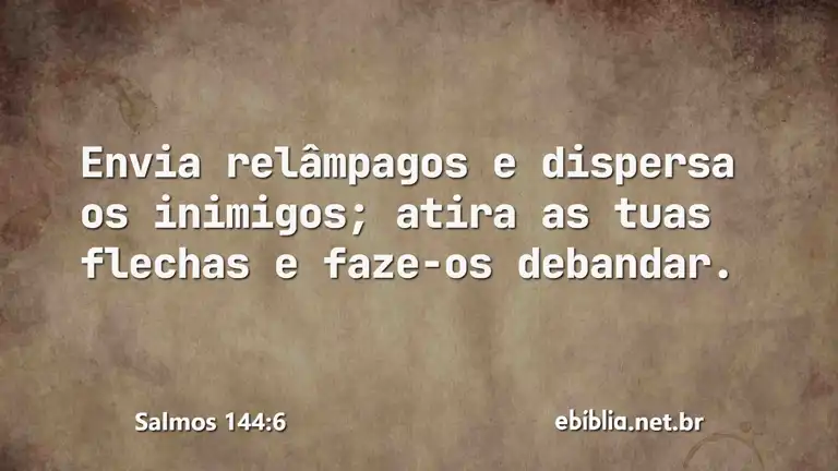 Salmos 144:6