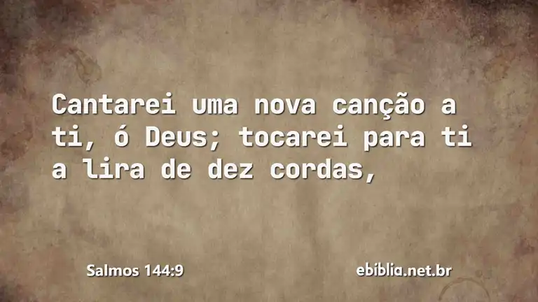 Salmos 144:9