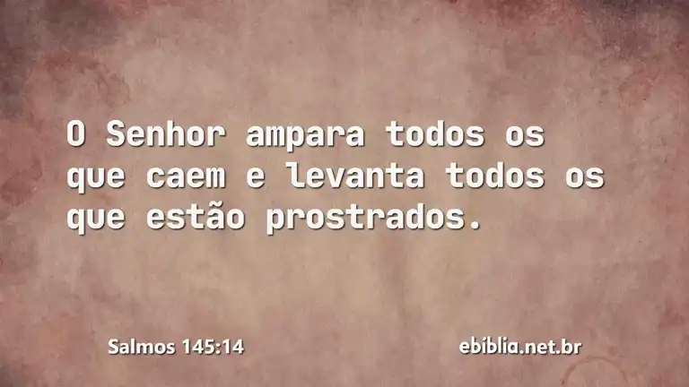 Salmos 145:14