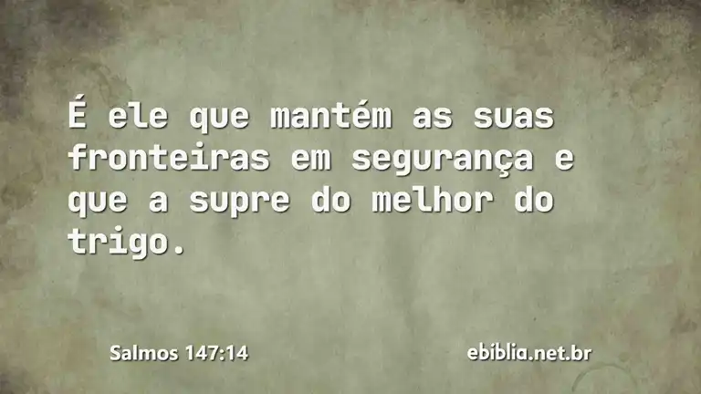 Salmos 147:14