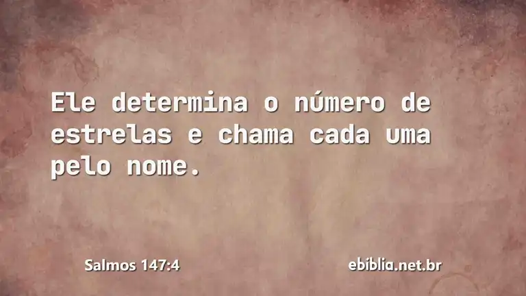 Salmos 147:4