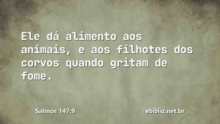 Salmos 147:9