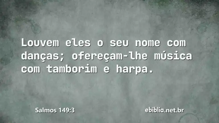 Salmos 149:3