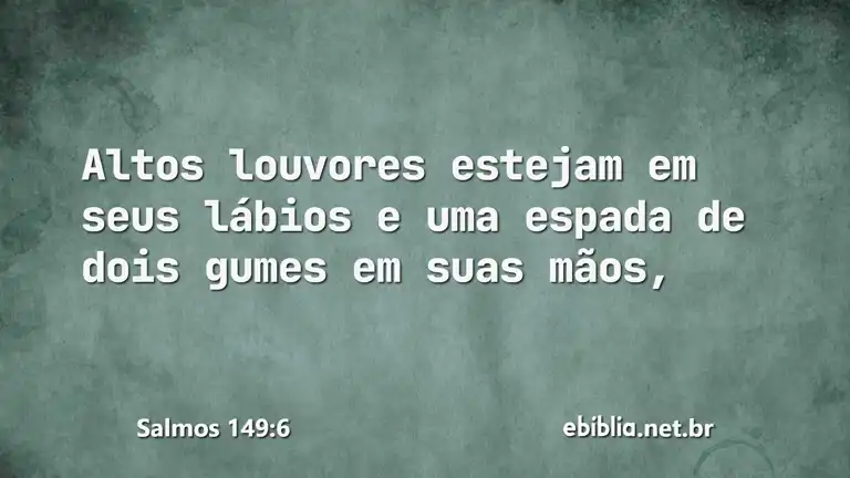 Salmos 149:6