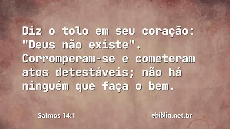 Salmos 14:1