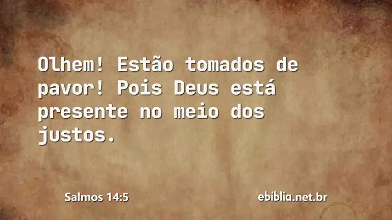 Salmos 14:5