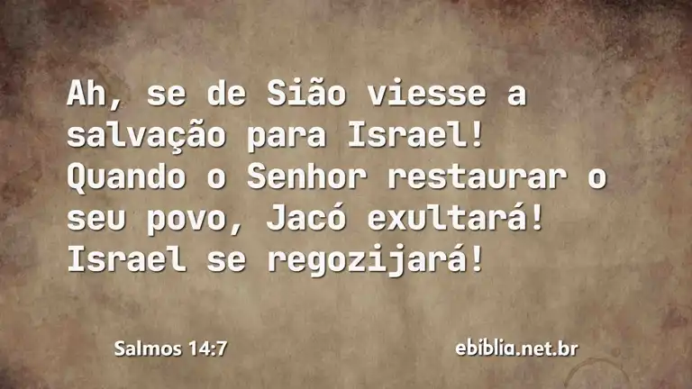 Salmos 14:7