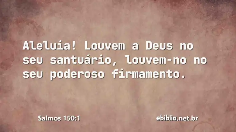 Salmos 150:1