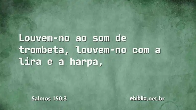 Salmos 150:3