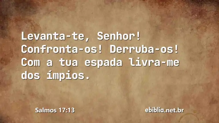 Salmos 17:13