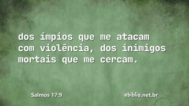 Salmos 17:9