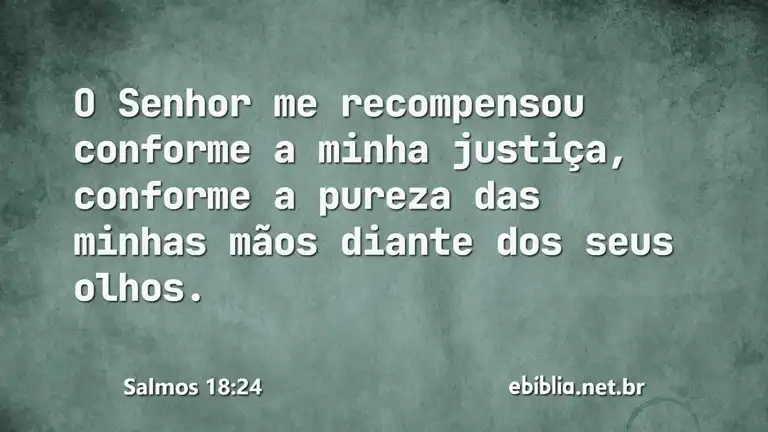 Salmos 18:24