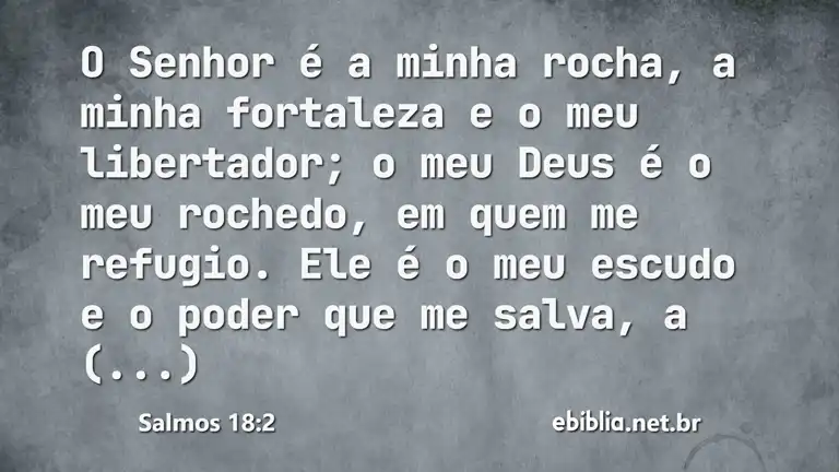 Salmos 18:2