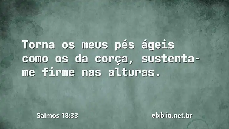 Salmos 18:33