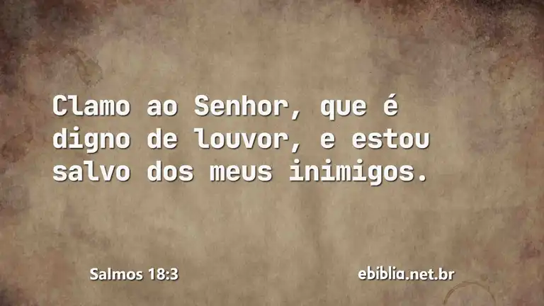 Salmos 18:3