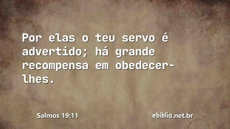 Salmos 19:11