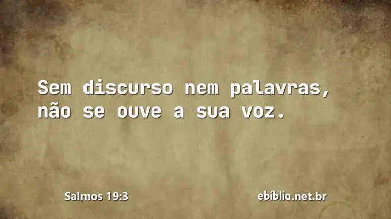 Salmos 19:3