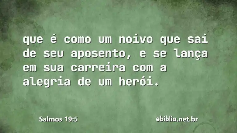 Salmos 19:5