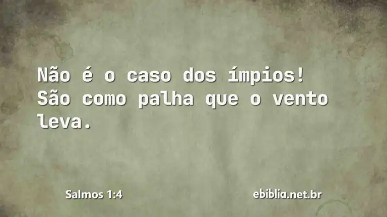 Salmos 1:4