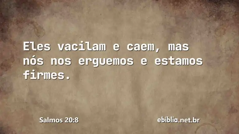 Salmos 20:8