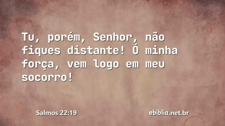 Salmos 22:19