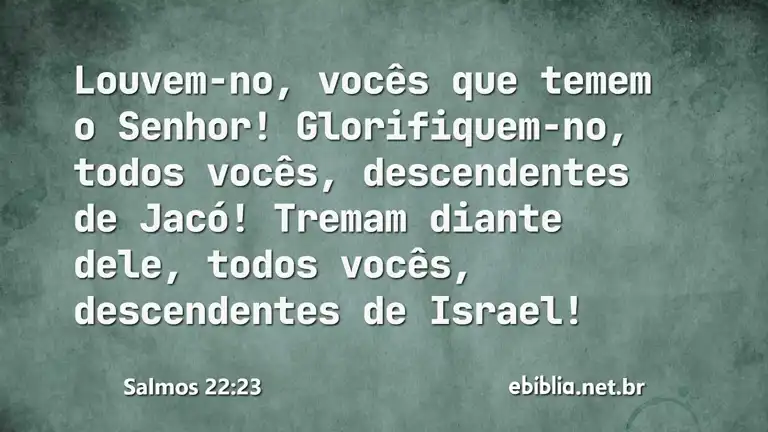 Salmos 22:23