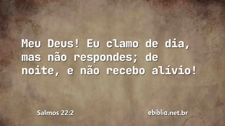 Salmos 22:2