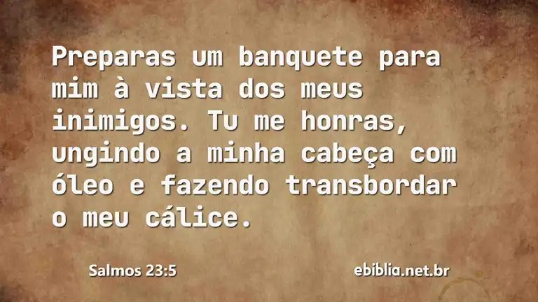 Salmos 23:5