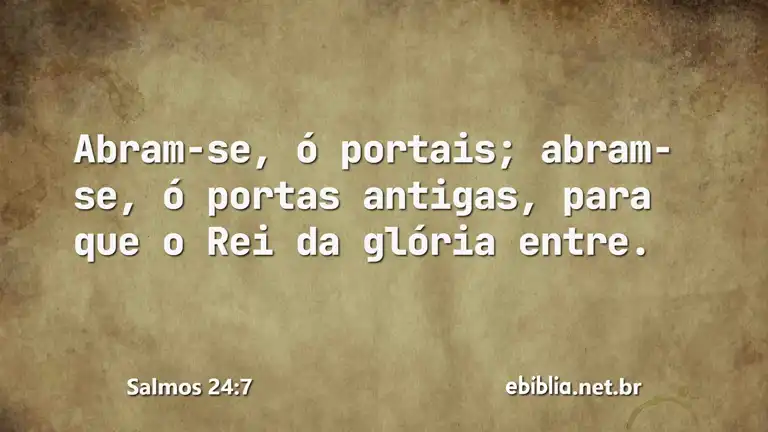 Salmos 24:7