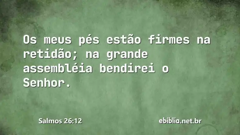 Salmos 26:12